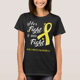T-shirt Son combat contre le cancer des os