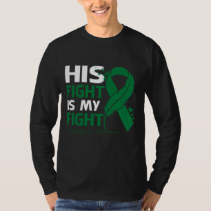 T-shirt Son combat est ma lutte contre le CERVEAU INJETÉ S