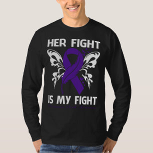 T-shirt Son combat est mon combat avant la naissance de la