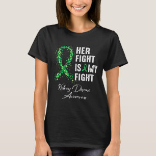 T-shirt Son Combat Est Mon Combat Conscience Des Maladies