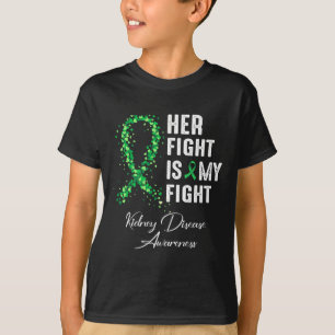 T-shirt Son Combat Est Mon Combat Conscience Des Maladies 