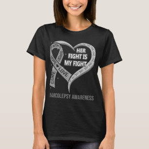 T-shirt Son Combat Est Mon Combat Conscience Narcolepsie