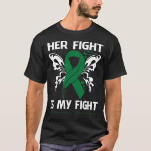 T-shirt Son combat est mon combat déPRESSION connaissance