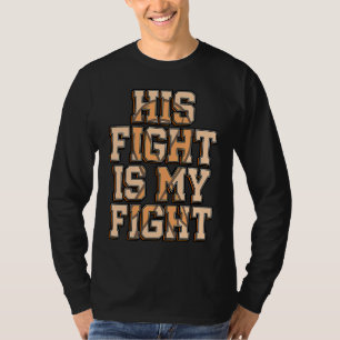 T-shirt Son combat est mon combat FND Trouble Neurologique