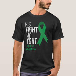 T-shirt Son combat est Mon combat Mois de sensibilisation