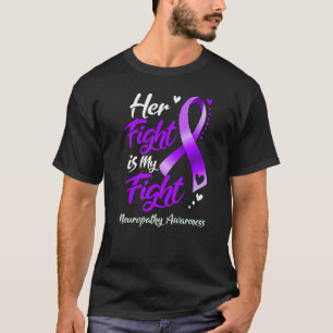 T-shirt Son Combat Est Mon Combat Neuropathie Sensibilisat