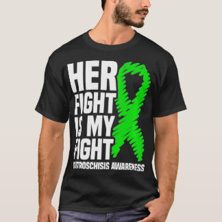 T-shirt Son combat est mon combat Prem de sensibilisation 