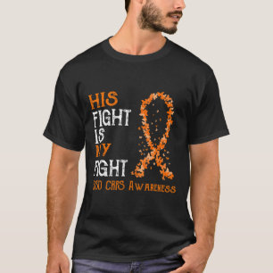 T-shirt Son Combat Est Mon Combat Rsd Crps Sensibilisation