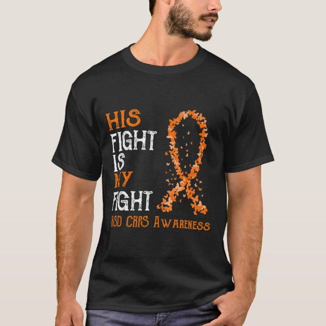 T-shirt Son Combat Est Mon Combat Rsd Crps Sensibilisation (Devant)
