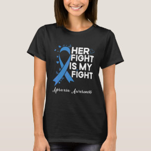 T-shirt Son Combat Est Mon Mois De Lutte Contre L'Apraxie