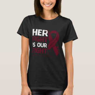 T-shirt Son combat est notre My Fight SICKLE CELL ANEMIA A