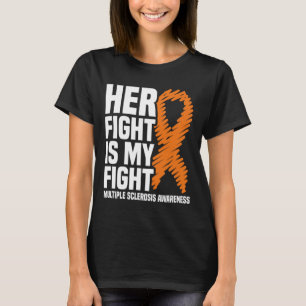 T-shirt Son combat Mon combat Mme Sclérose en plaques Sens