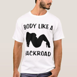 T-shirt Son corps comme une route de dos #USAPatriotGraphi