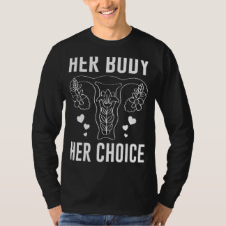T-shirt Son corps Son choix Feminisme féminin Pro Choice A