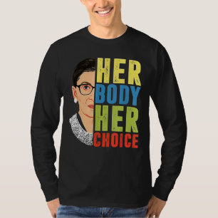 T-shirt Son Corps Son Choix Pro Choice Feminist Mon Corps