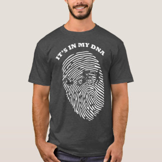 T-shirt Son dans mon ADN riathlète riathlète riathlète Emp