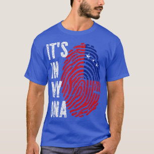 T-shirt SON DANS MON ADN Samoa Drapeau Hommes Femmes Enfan