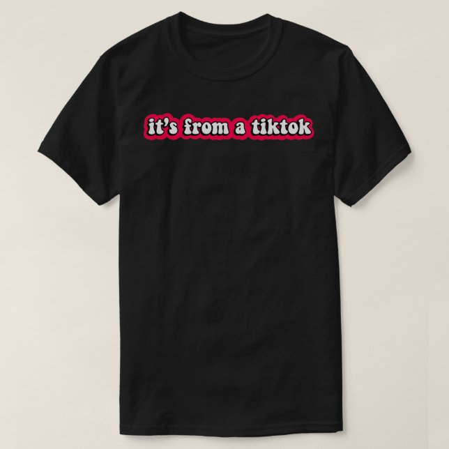 T-shirt Son de TikTok (Design devant)
