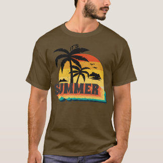 T-shirt Son été nous laisse partir