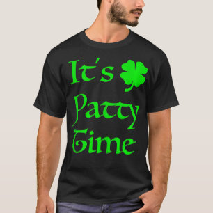 T-shirt Son Horaire De Patty St Saint Patricks Paddys Patt