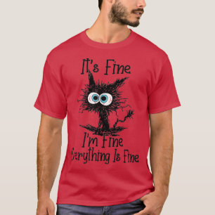 T-shirt Son Im Fin Tout Est Beau Noir Noir Beau