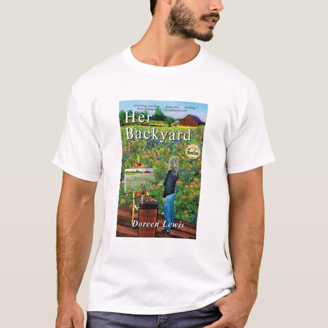 T-shirt Son jardin par Doreen Lewis (Devant)