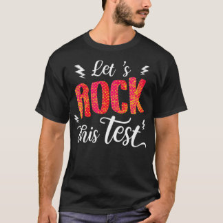 T-shirt Son Jour D'Essai Rocher Le Jour D'Essais Des Ensei