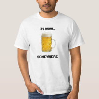 T-shirt Son midi. Quelque part chemise de BIÈRE
