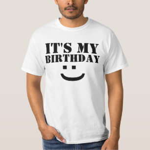 T-SHIRT SON MON ANNIVERSAIRE