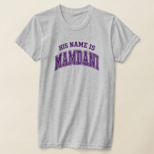 T-shirt Son nom est Zohran Mamdani Mème Maire de New York