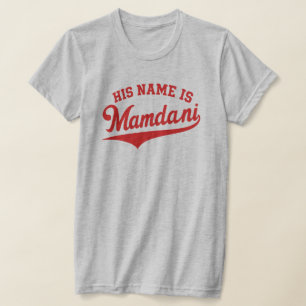 T-shirt Son nom est Zohran Mamdani Mème Maire de New York