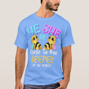 T-shirt Son oncle à être gardien de la révélation de genre