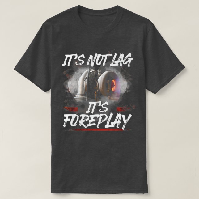 T-shirt Son pas de retard son avant-jeu (Design devant)