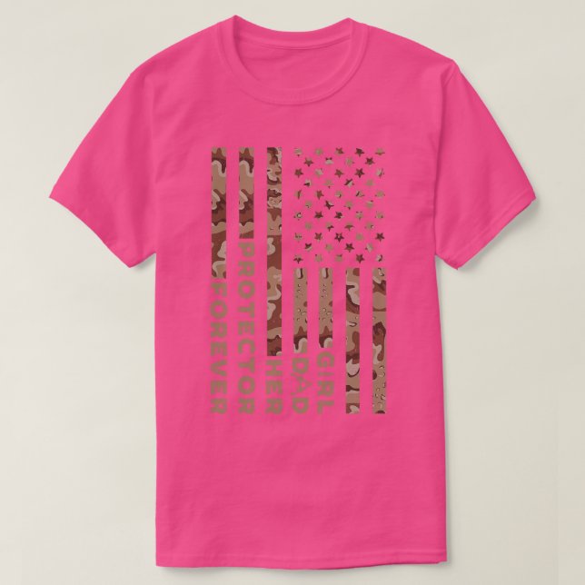 T-shirt Son protecteur pour toujours Fête des pères amusan (Design devant)