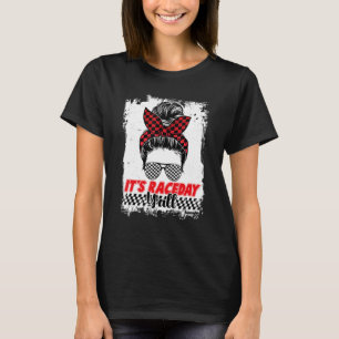 T-shirt Son Raceday Yall Dirt Track Raceday Course Voiture