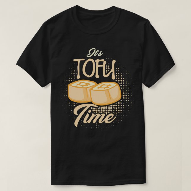 T-shirt Son temps de tofu Soy Durable Végétarien de soja G (Design devant)