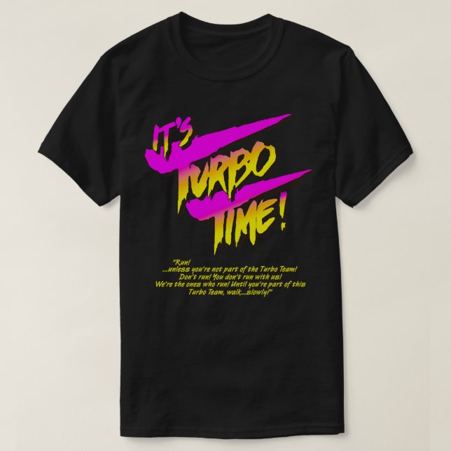 T-shirt Son temps Turbo (Design devant)