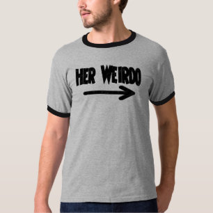 T-shirt Son Weirdo