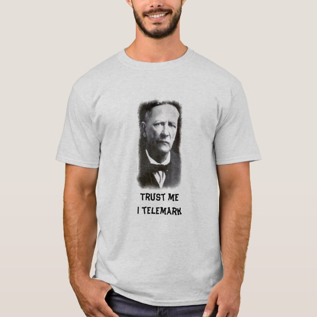 T-shirt Sondre Nordheim, telemark du Faites-moi confiance (Devant)