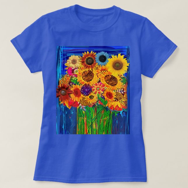 T Shirt ~ Sonnenblumen (Design vorne)