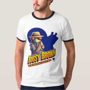 T-shirt Sonnerie Brown de dessin de Bugsy