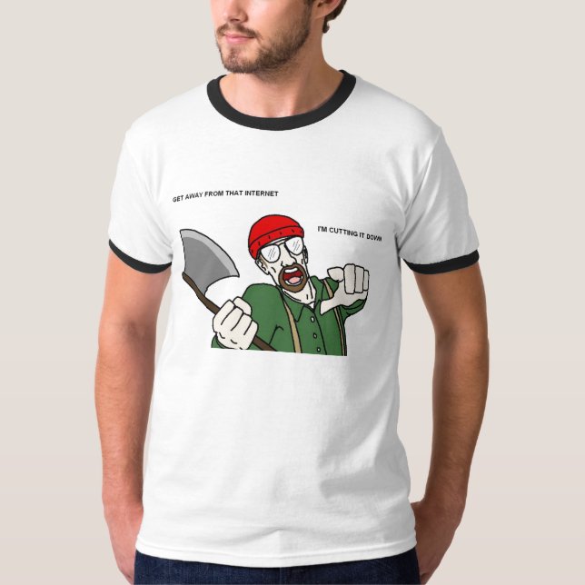 T-shirt Sonnerie de bûcheron de fournisseur de Bob (Devant)