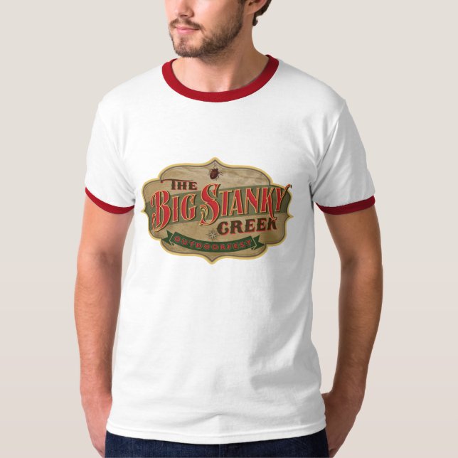 T-shirt Sonnerie de festival de crique de Stanky (Devant)