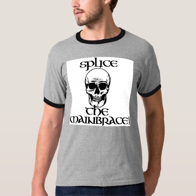 T-shirt Sonnerie de grand bras de vergue T (m) (Devant)