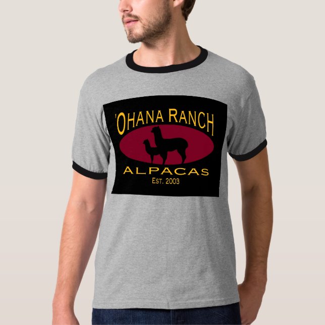 T-shirt Sonnerie de ranch d'Ohana (Devant)