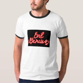 T-shirt Sonnerie noire/rouge de génie mauvais