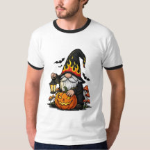 T-Shirt Sonneur Gnome d'Halloween