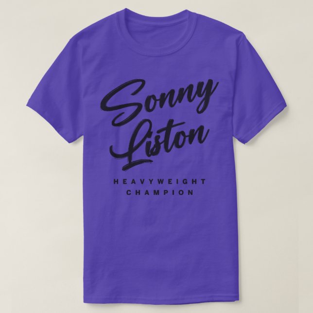 T-shirt Sonny Liston (Design devant)