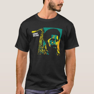 T-shirt Sonny Rollins. Walter Theodore Rollins v.2