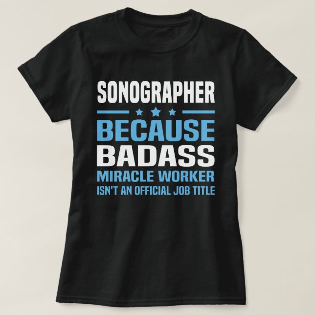T-shirt Sonographe (Design devant)